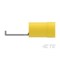 Te Connectivity Fork Terminal, #6 Stud Size, 10 AWG, 300 V, Nylon Insulated, Yellow 8-325150-2 - alternate 5